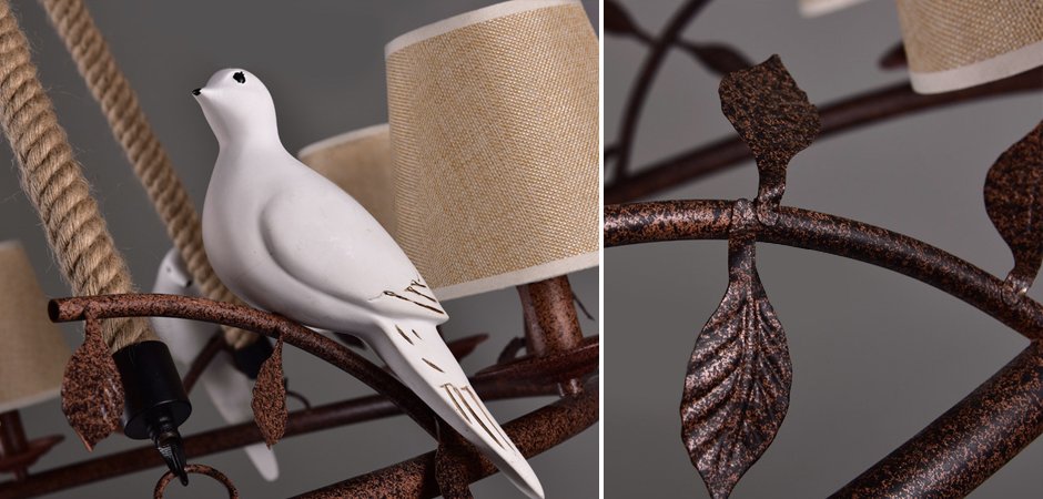 Люстра Norman Bird Forest 9 Люстра Norman Bird Forest 9 - Loft-Concept в Рязани