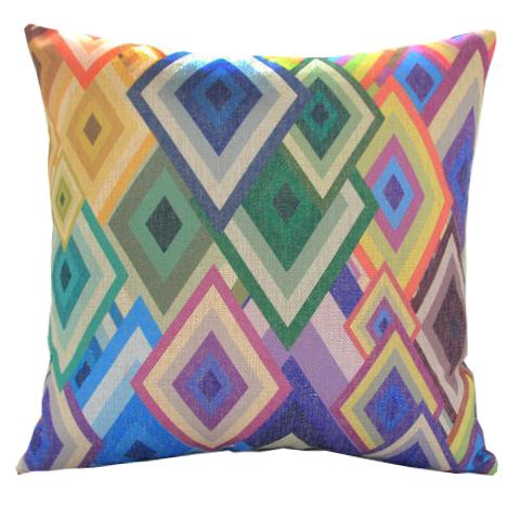 Подушка geometrical ornament 3 Мульти Подушка geometrical ornament 3 Мульти в Рязани | Loft Concept