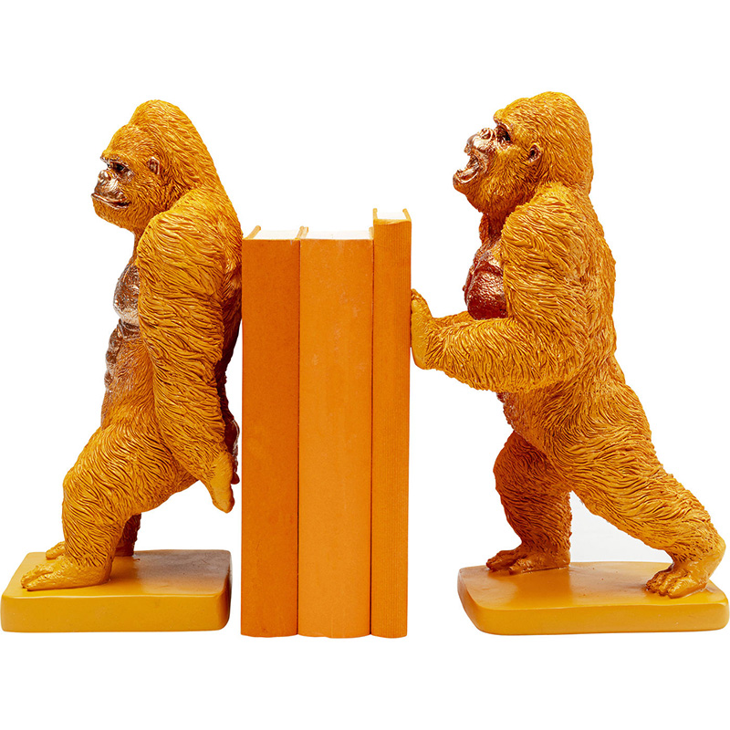 Держатель для книг Gorillas Оранжевый Держатель для книг Gorillas Оранжевый в Рязани | Loft Concept