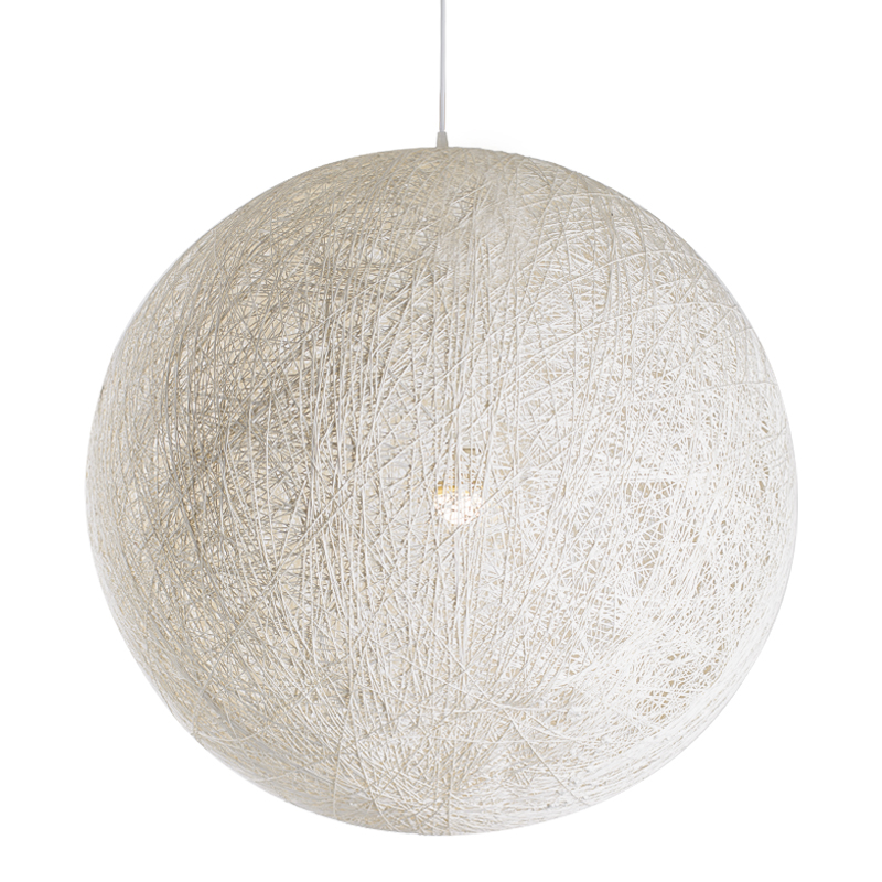 Подвесной светильник Moooi Thread Papier Mache Lamp white Белый Подвесной светильник Moooi Thread Papier Mache Lamp white Белый в Рязани | Loft Concept