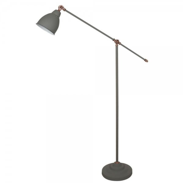 Торшер Holder Floor Lamp Grey Серый Торшер Holder Floor Lamp Grey Серый в Рязани | Loft Concept