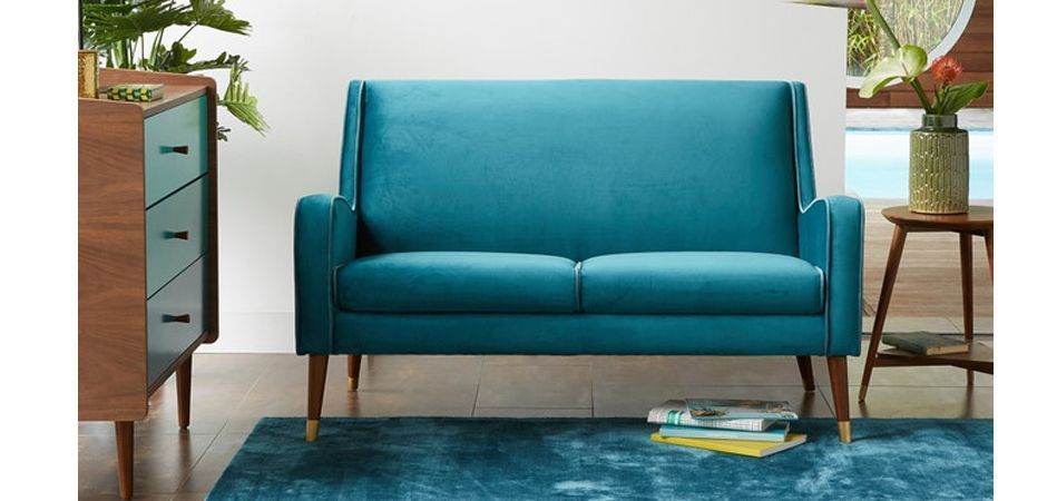 Диван Classic Furniture синий Диван Classic Furniture синий - Loft-Concept в Рязани