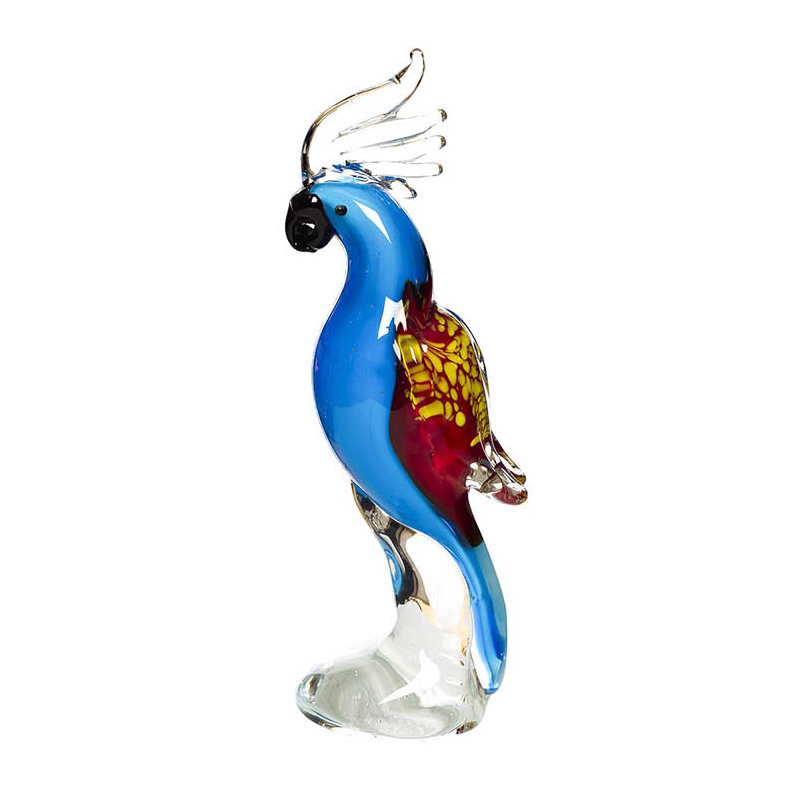 Статуэтка Glass Parrot Мульти Статуэтка Glass Parrot Мульти в Рязани | Loft Concept