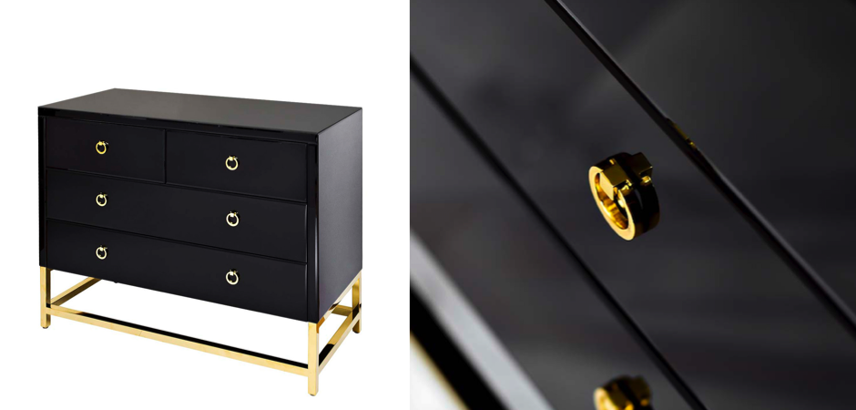 Комод Black Gold Comode Комод Black Gold Comode - Loft-Concept в Рязани