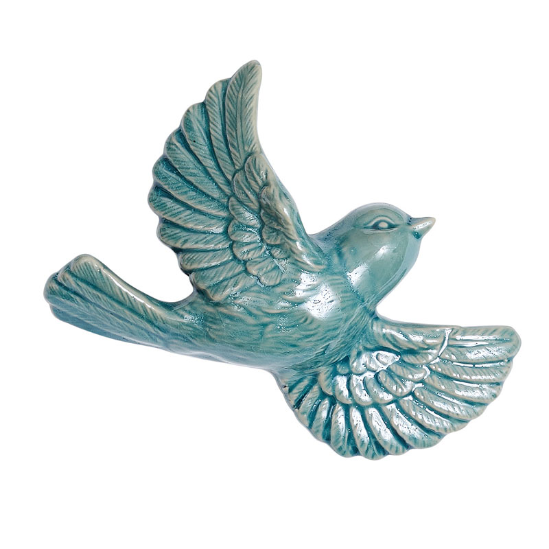 Аксессуар на стену Wall Accessory Birds V Голубой Аксессуар на стену Wall Accessory Birds V Голубой в Рязани | Loft Concept