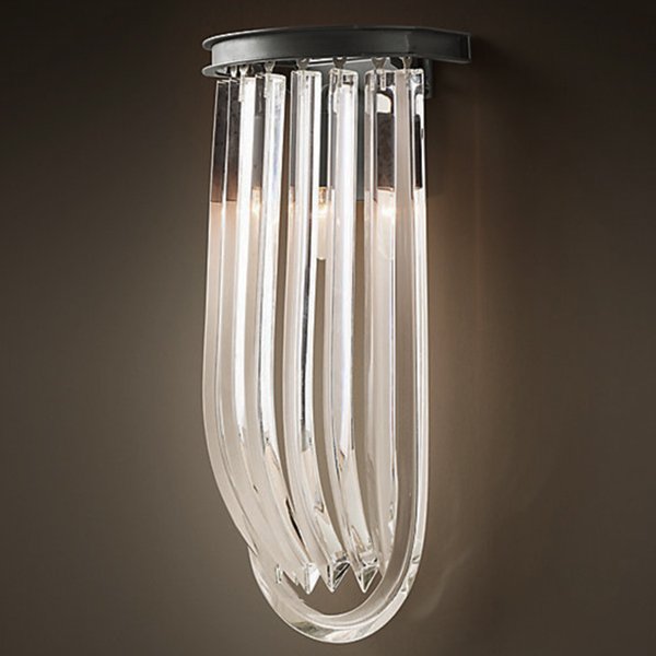 Бра Wall Lamp Greco Черный Прозрачный Бра Wall Lamp Greco Черный Прозрачный в Рязани | Loft Concept