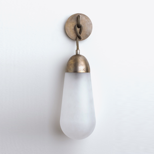 Бра LARIAT SCONCE Apparatus Studio Латунь Молочный Бра LARIAT SCONCE Apparatus Studio Латунь Молочный в Рязани | Loft Concept