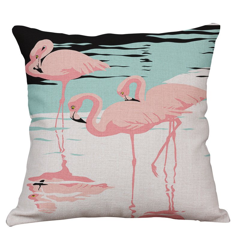 Декоративная подушка Flamingo 14 Мульти Декоративная подушка Flamingo 14 Мульти в Рязани | Loft Concept