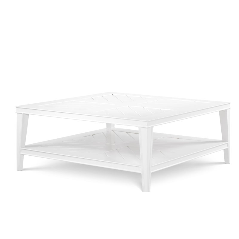 Кофейный стол Eichholtz COFFEE TABLE BELL RIVE SQUARE Белый Кофейный стол Eichholtz COFFEE TABLE BELL RIVE SQUARE Белый в Рязани | Loft Concept