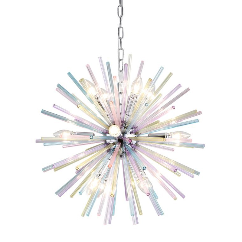 Люстра Colored Astra Chandelier 60 Хром Люстра Colored Astra Chandelier 60 Хром в Рязани | Loft Concept