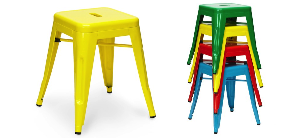 Кухонный стул Tolix Kitchen Stool 45 Кухонный стул Tolix Kitchen Stool 45 - Loft-Concept в Рязани