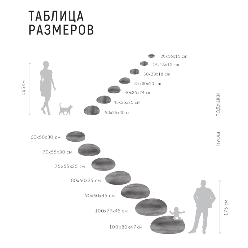 Пуф - Камень PEACE Пуф - Камень PEACE в Рязани