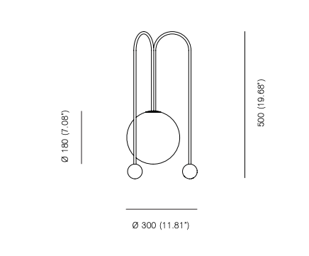 Настольная лампа Michael Anastassiades Fontana Amorosa Bell Настольная лампа Michael Anastassiades Fontana Amorosa Bell в Рязани