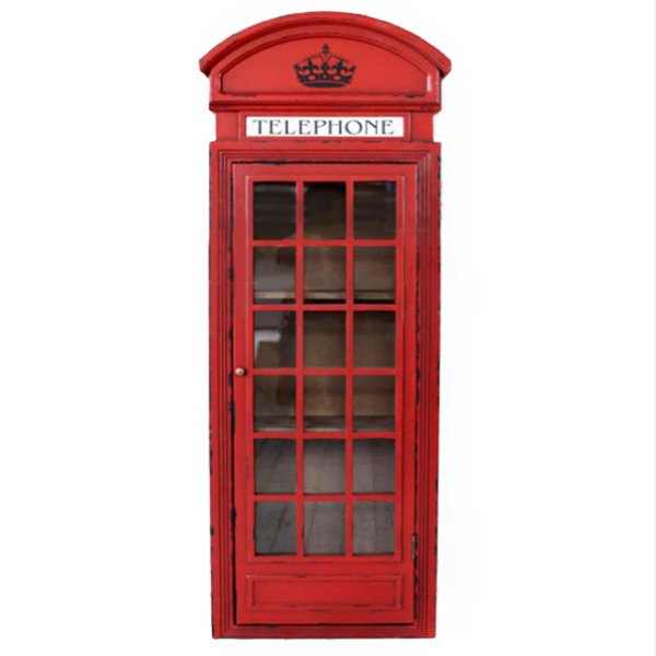 Буфет Red Telephone Box Красный в Рязани | Loft Concept 