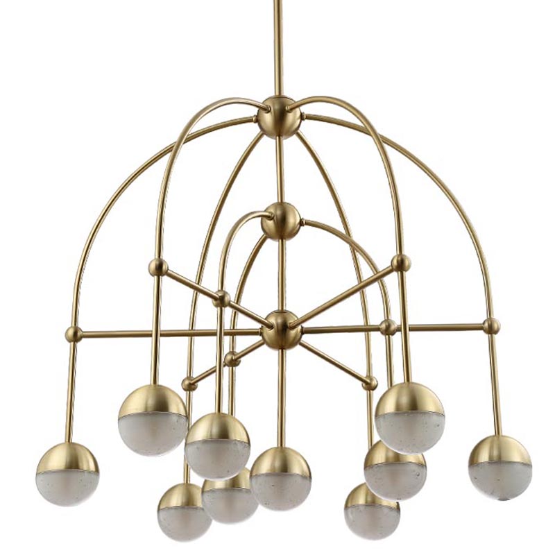 Люстра Heidy Bronze Chandelier 10 Бронза Люстра Heidy Bronze Chandelier 10 Бронза в Рязани | Loft Concept