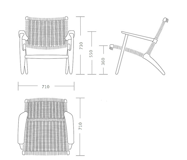 Кресло Hans Wegner CH25 Кресло Hans Wegner CH25 в Рязани