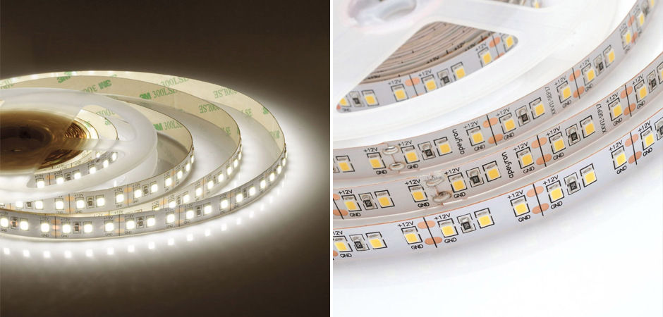 Светодиодная лента 14,4W/m 120LED/m 2835SMD теплый белый Светодиодная лента 14,4W/m 120LED/m 2835SMD теплый белый - Loft-Concept в Рязани