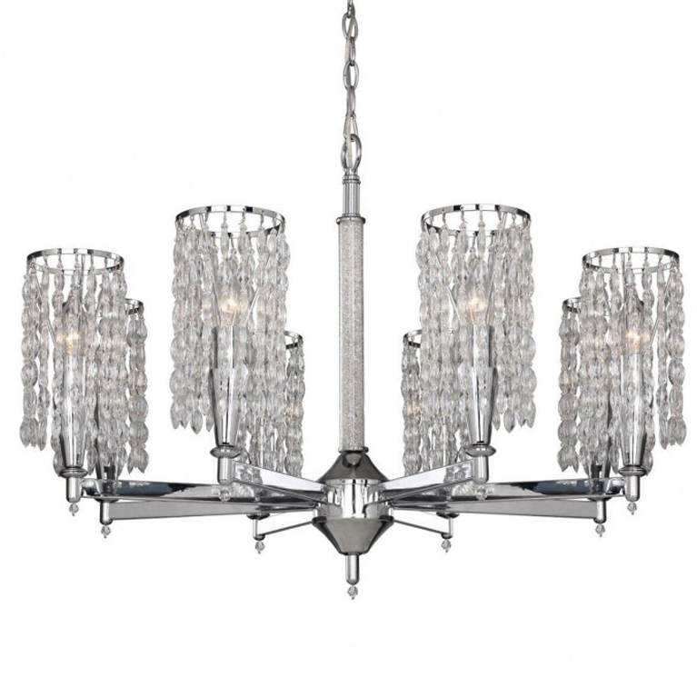 Люстра Messina Crystal Chandelier Прозрачный Хром в Рязани | Loft Concept 