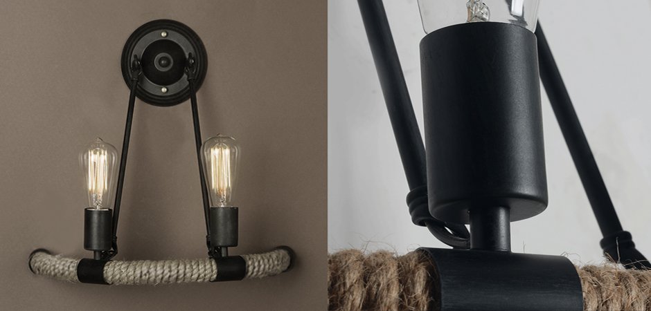 Бра Arco Loft Rope Light Бра Arco Loft Rope Light - Loft-Concept в Рязани