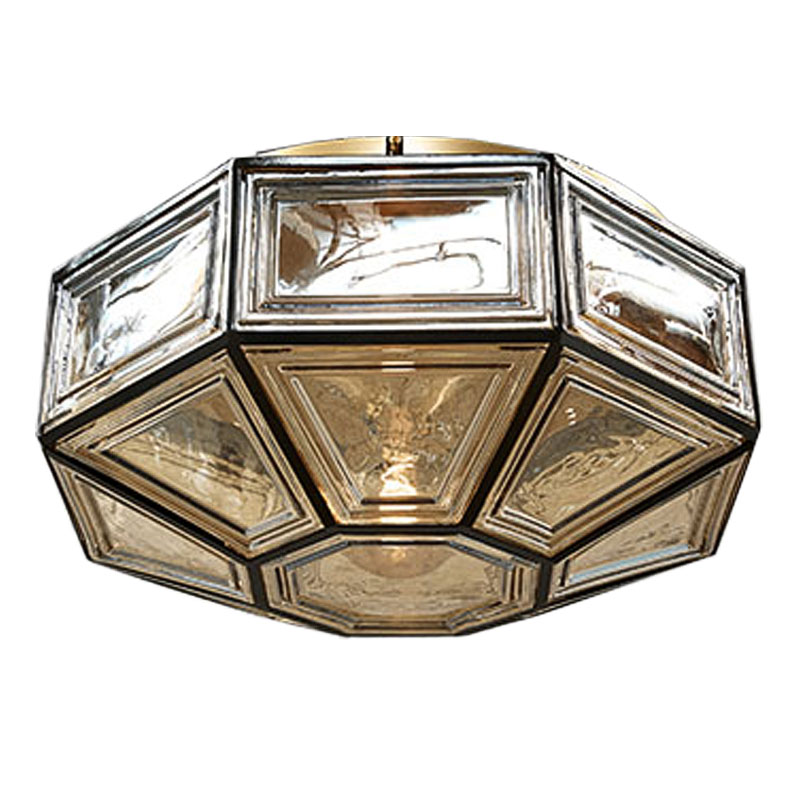 Потолочный светильник Bellier Ceiling Черный Золотой Янтарь (Amber) Потолочный светильник Bellier Ceiling Черный Золотой Янтарь (Amber) в Рязани | Loft Concept