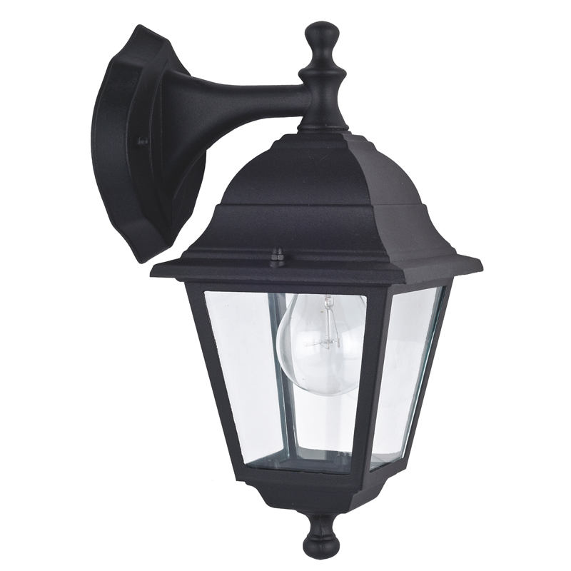 Уличный светильник Lebran Sconce II Черный Прозрачное Стекло Уличный светильник Lebran Sconce II Черный Прозрачное Стекло в Рязани | Loft Concept