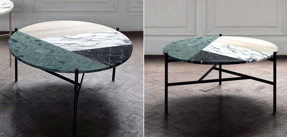 Кофейный стол Marble Combination Coffee Table Кофейный стол Marble Combination Coffee Table - Loft-Concept в Рязани