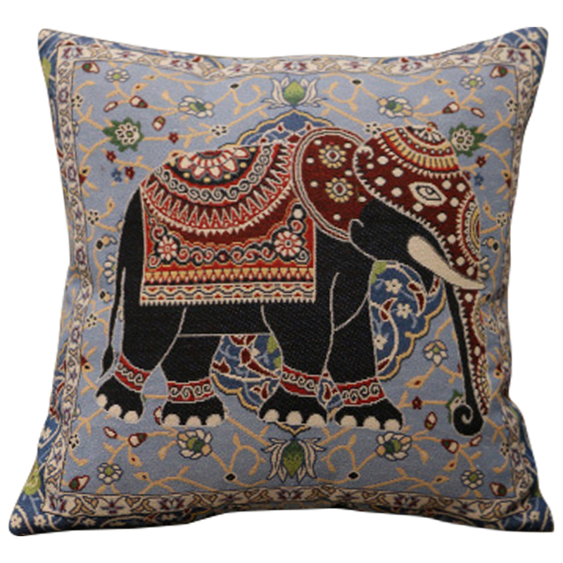 Декоративная подушка Indian Elephant Мульти Декоративная подушка Indian Elephant Мульти в Рязани | Loft Concept