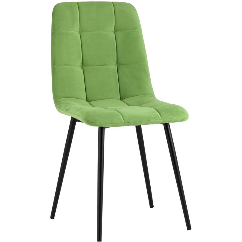 Стул NANCY S-2 Chair Зеленый Лайм Лайм Черный Стул NANCY S-2 Chair Зеленый Лайм Лайм Черный в Рязани | Loft Concept