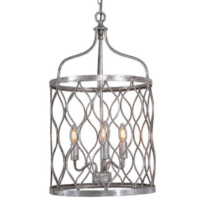 Подвесные светильники Lantern Silver Net M Pendant lamp Серебряный Подвесные светильники Lantern Silver Net M Pendant lamp Серебряный в Рязани | Loft Concept