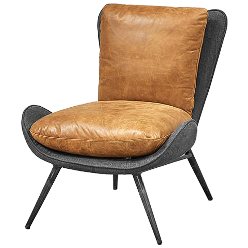 Кресло Uberto Chair Серый Карамель Кресло Uberto Chair Серый Карамель в Рязани | Loft Concept