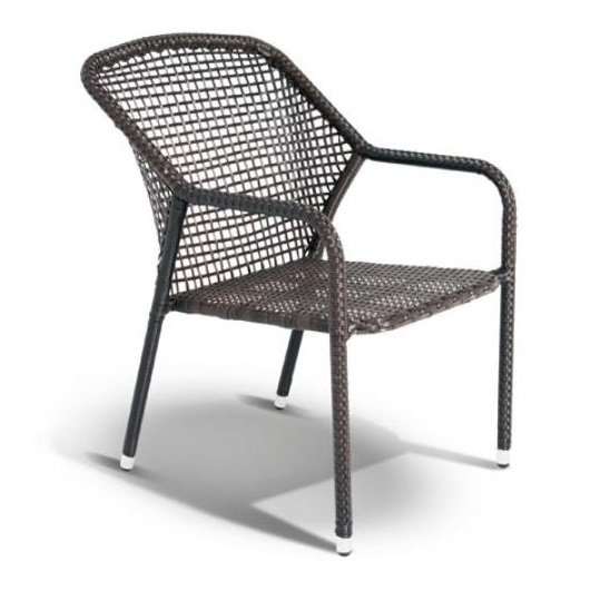 Стул Rottan armchair ton brown Коричневый Стул Rottan armchair ton brown Коричневый в Рязани | Loft Concept