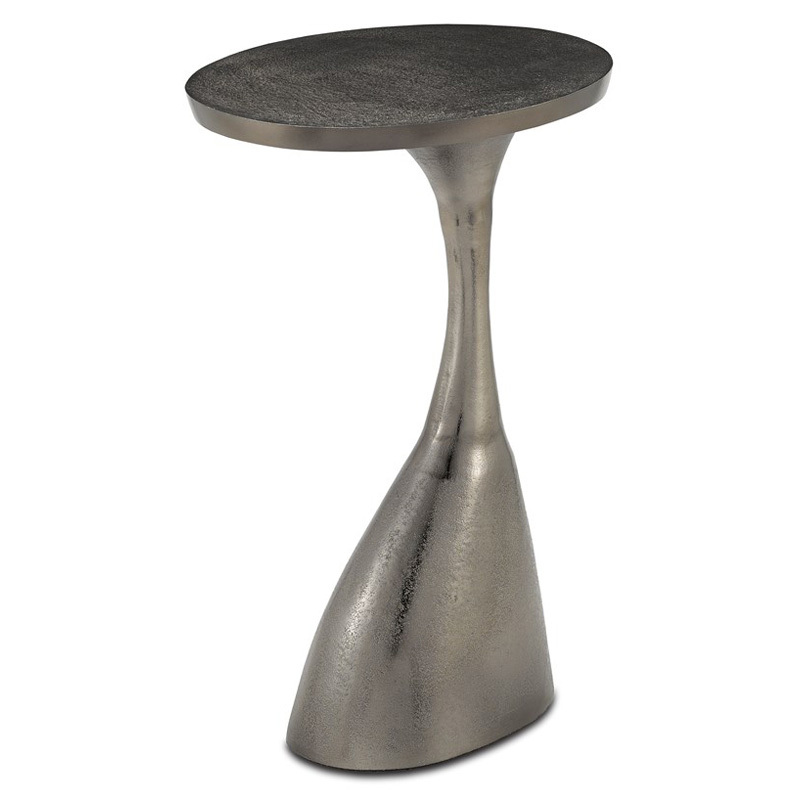 Приставной стол Ishaan Black Accent Table Серый (Gray) Приставной стол Ishaan Black Accent Table Серый (Gray) в Рязани | Loft Concept
