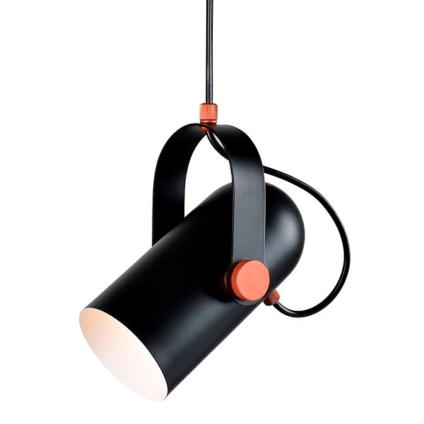 Подвесной светильник Tube Pendant Black I Черный в Рязани | Loft Concept 