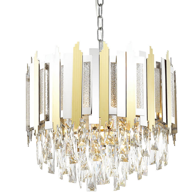 Люстра Marisol Chandelier Хром Прозрачный (Transparent) Золотой Люстра Marisol Chandelier Хром Прозрачный (Transparent) Золотой в Рязани | Loft Concept