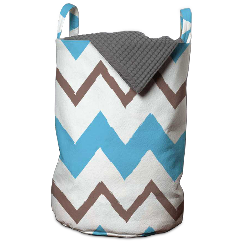 Корзина Blue Zigzag Basket Мульти Корзина Blue Zigzag Basket Мульти в Рязани | Loft Concept