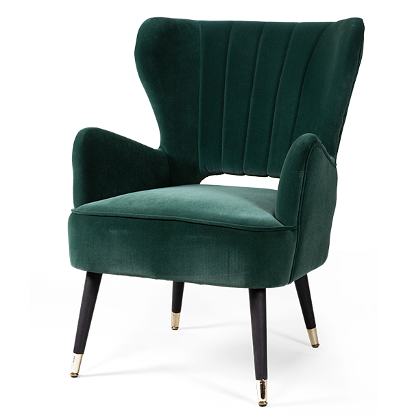 Кресло Flice ArmChair green Малахит (зеленый) Кресло Flice ArmChair green Малахит (зеленый) в Рязани | Loft Concept