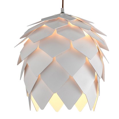 Подвесной светильник Crimea Pine Cone White Белый Подвесной светильник Crimea Pine Cone White Белый в Рязани | Loft Concept
