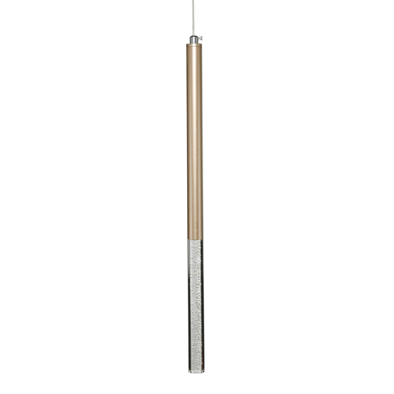 Подвесной светильник Trumpet tube boiling gold Золотой Прозрачный Подвесной светильник Trumpet tube boiling gold Золотой Прозрачный в Рязани | Loft Concept