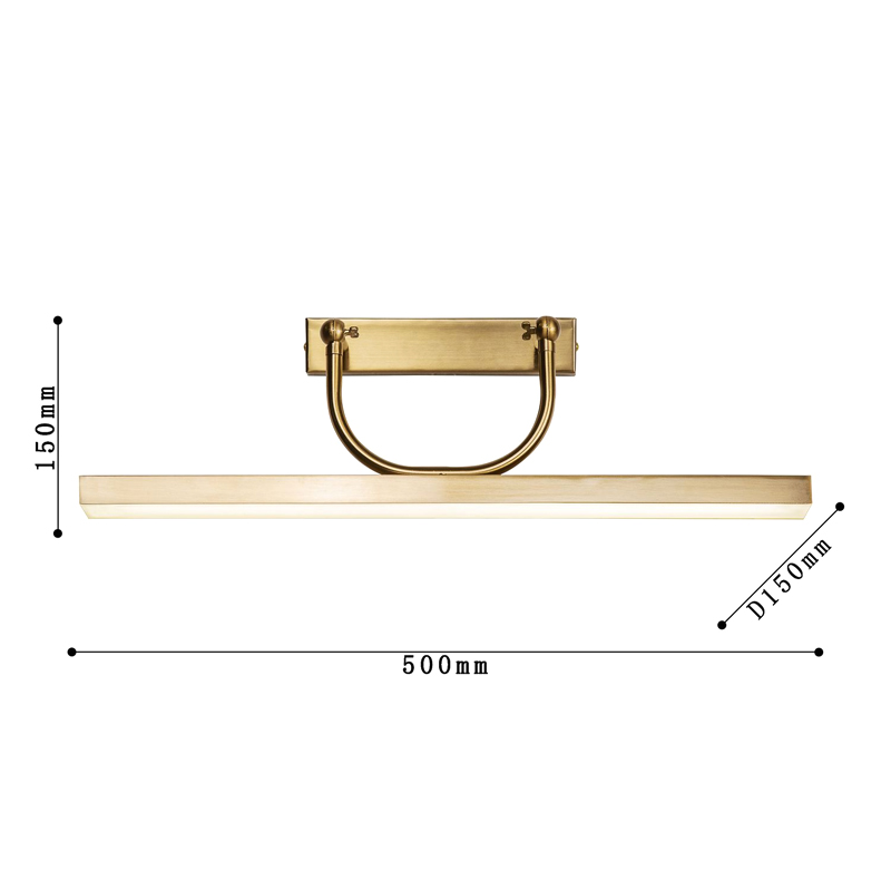 Минималистичный потолочный светильник Trumpet tube Gold Минималистичный потолочный светильник Trumpet tube Gold в Рязани