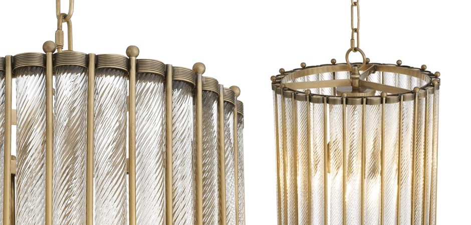 Люстра Lantern Tiziano Antique Brass Люстра Lantern Tiziano Antique Brass - Loft-Concept в Рязани