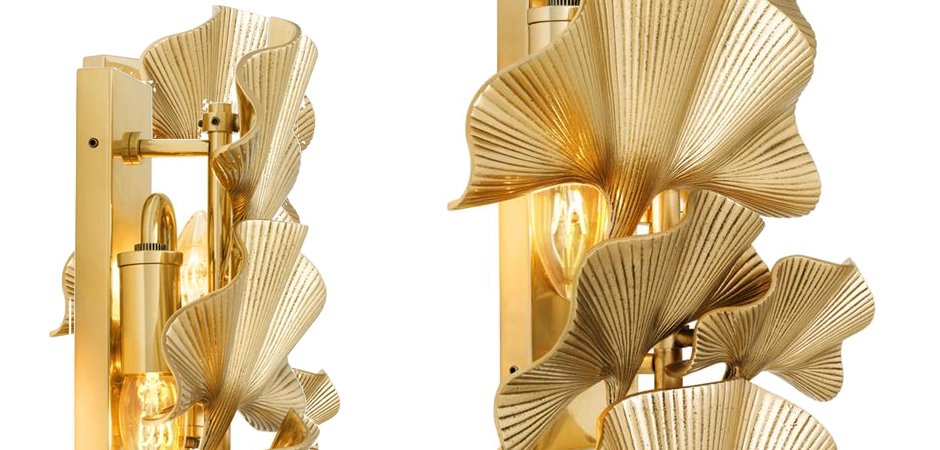 Бра Eichholtz Wall Lamp Olivier Gold 111338 Бра Eichholtz Wall Lamp Olivier Gold 111338 - Loft-Concept в Рязани