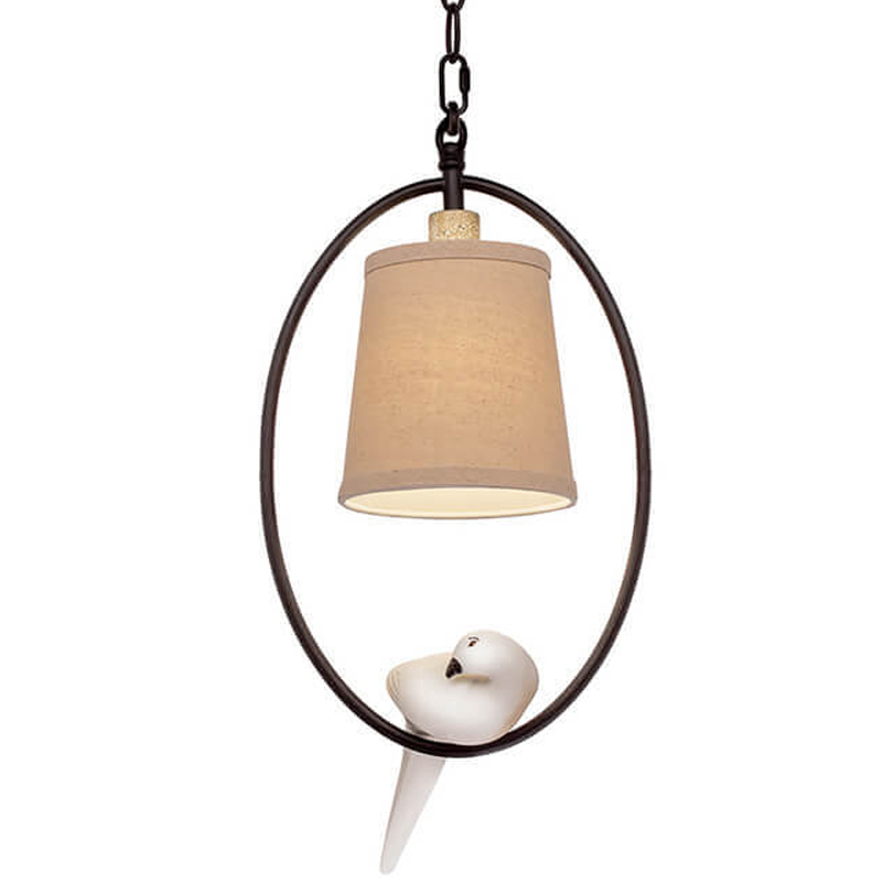Подвесной светильник Norman Bird Chandelier One II Бежевый Подвесной светильник Norman Bird Chandelier One II Бежевый в Рязани | Loft Concept