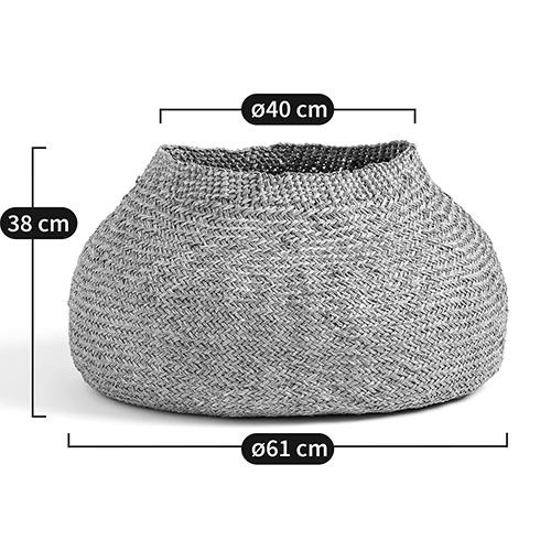 Корзина синяя Elewisa Wicker Basket Корзина синяя Elewisa Wicker Basket в Рязани