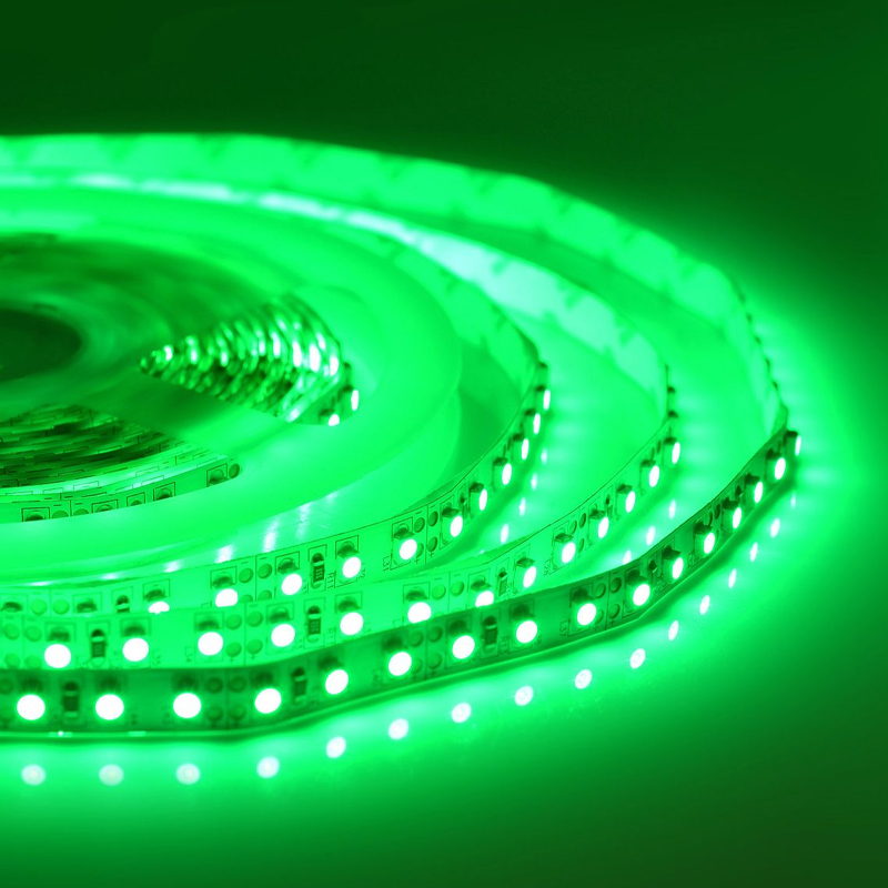 Светодиодная лента 9,6W/m 120LED/m 3528SMD зеленый 5M Белый Светодиодная лента 9,6W/m 120LED/m 3528SMD зеленый 5M Белый в Рязани | Loft Concept