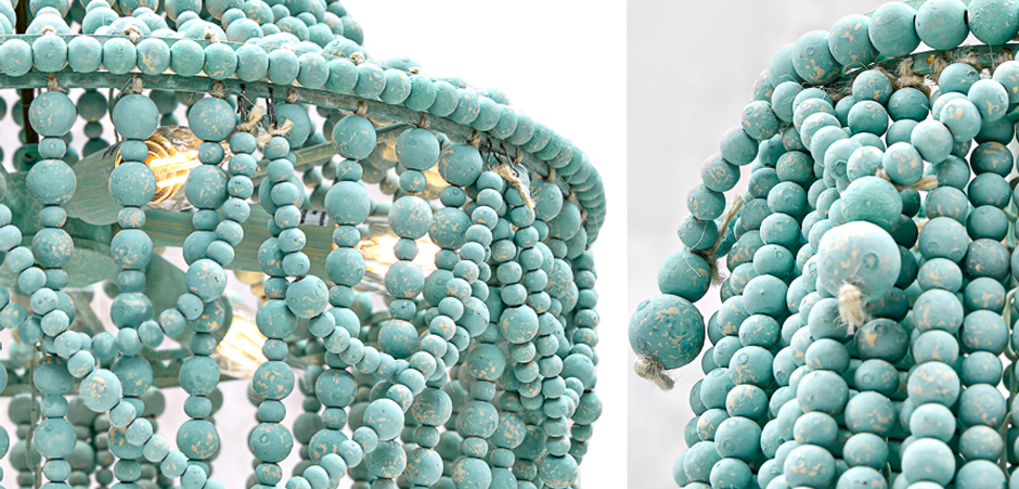 Люстра Chanteuse Chandelier Turquoise Люстра Chanteuse Chandelier Turquoise - Loft-Concept в Рязани