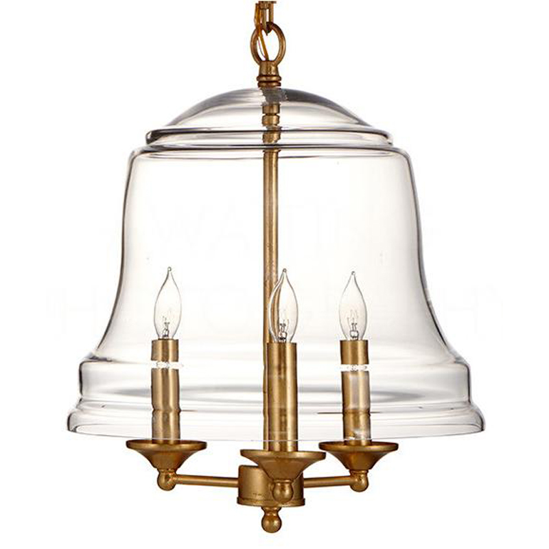 Люстра Glass Dome Chandelier Золотой Люстра Glass Dome Chandelier Золотой в Рязани | Loft Concept