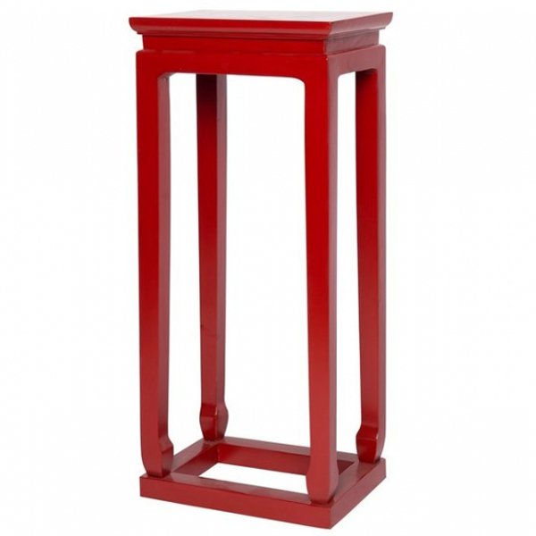 Приставной столик Chinese Side Table Red Красный Приставной столик Chinese Side Table Red Красный в Рязани | Loft Concept