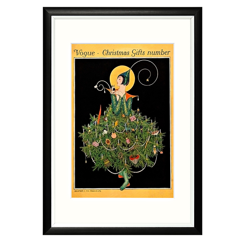 Постер Vogue Christmas Мульти Постер Vogue Christmas Мульти в Рязани | Loft Concept