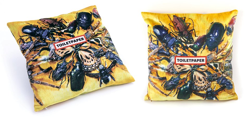 Подушка Seletti Cushion Insects Toiletpaper Подушка Seletti Cushion Insects Toiletpaper - Loft-Concept в Рязани