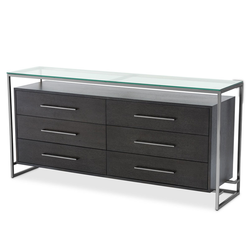 Комод Eichholtz DRESSER DURAND Gray oak Серый Дуб Комод Eichholtz DRESSER DURAND Gray oak Серый Дуб в Рязани | Loft Concept